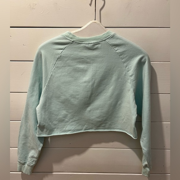 💚 HOAKA APPAREL Cropped Sweatshirt – Mint Green (Size S) - Picture 10 of 10